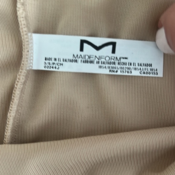 Maidenform High Waisted Firm Control Shaping Briefs Nude Size S - Picture 6 of 9